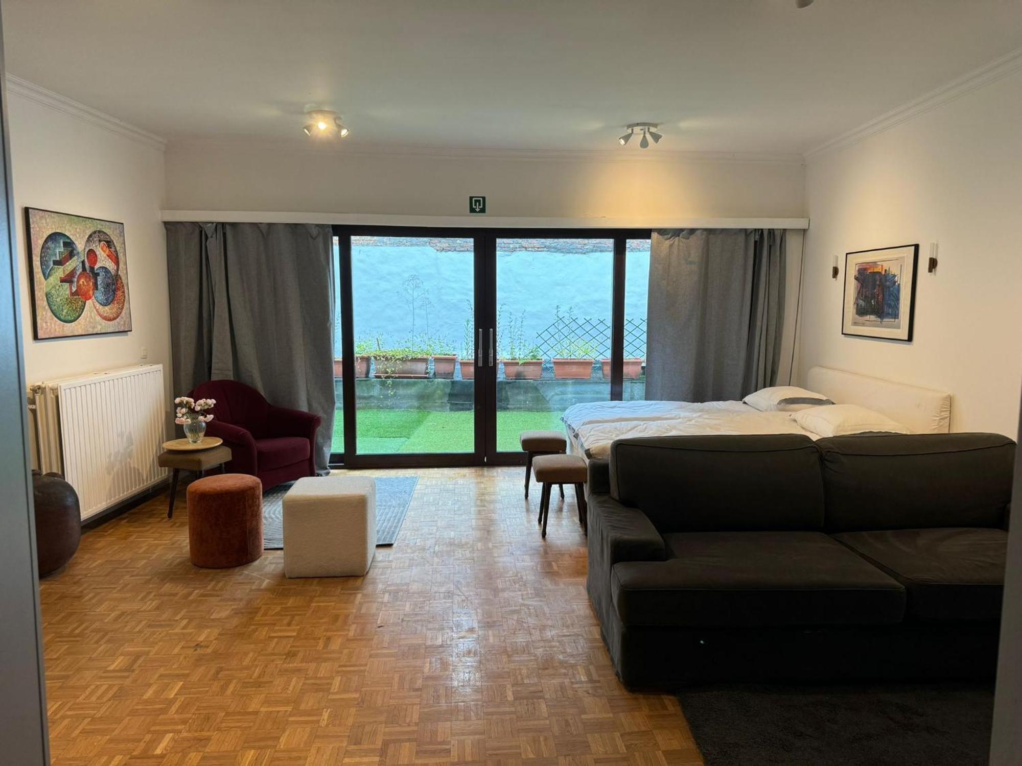 Garden Loft In City Center Meir 1Fl Antwerpen Eksteriør billede