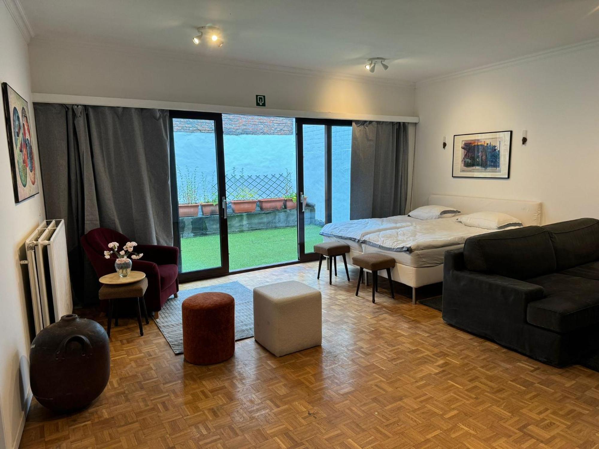 Garden Loft In City Center Meir 1Fl Antwerpen Eksteriør billede